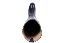 Carica l'immagine nel visualizzatore di Gallery, Stivale alto Donna in Pelle Blu