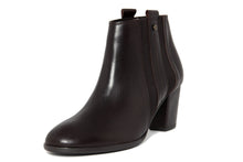 Carica l'immagine nel visualizzatore di Gallery, Stivaletto con tacco Donna in Pelle Marrone