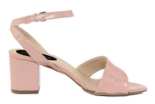 Carica l'immagine nel visualizzatore di Gallery, Sandali con tacco Donna In Pelle Rosa