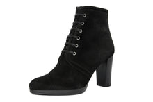 Carica l'immagine nel visualizzatore di Gallery, Stivaletto con tacco Donna in Pelle Nero