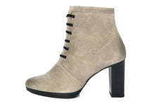 Carica l'immagine nel visualizzatore di Gallery, Stivaletto con tacco Donna in Pelle Beige