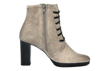 Carica l'immagine nel visualizzatore di Gallery, Stivaletto con tacco Donna in Pelle Beige