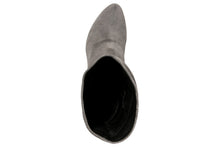 Carica l'immagine nel visualizzatore di Gallery, Stivaletto con tacco Donna in Pelle Grigio