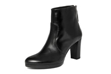 Carica l'immagine nel visualizzatore di Gallery, Stivaletto con tacco Donna in Pelle Nero