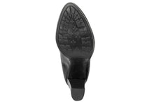 Carica l'immagine nel visualizzatore di Gallery, Stivaletto con tacco Donna in Pelle Nero