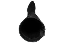 Carica l'immagine nel visualizzatore di Gallery, Stivale con tacco Donna in Pelle Nero