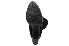 Carica l'immagine nel visualizzatore di Gallery, Stivale con tacco Donna in Pelle Nero