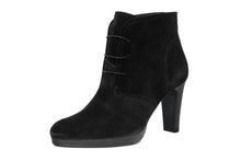 Carica l'immagine nel visualizzatore di Gallery, Stivaletto con tacco Donna in Pelle Nero