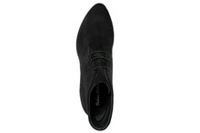 Carica l'immagine nel visualizzatore di Gallery, Stivaletto con tacco Donna in Pelle Nero