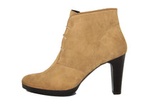 Carica l'immagine nel visualizzatore di Gallery, Stivaletto con tacco Donna in Pelle Giallo