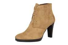 Carica l'immagine nel visualizzatore di Gallery, Stivaletto con tacco Donna in Pelle Giallo