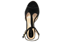 Carica l'immagine nel visualizzatore di Gallery, Sandali con tacco Donna In Pelle Nero