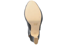 Carica l'immagine nel visualizzatore di Gallery, Sandali con tacco Donna In Pelle Nero