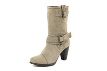 Carica l'immagine nel visualizzatore di Gallery, Stivaletto con tacco Donna in Pelle Beige