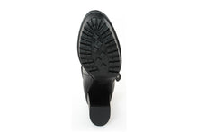 Carica l'immagine nel visualizzatore di Gallery, Stivaletto con tacco Donna in Pelle Nero