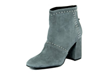 Carica l'immagine nel visualizzatore di Gallery, Stivaletto con tacco Donna in Pelle Grigio