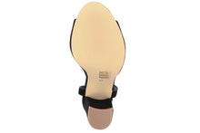 Carica l'immagine nel visualizzatore di Gallery, Sandali con tacco Donna In Pelle Nero