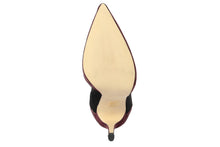 Carica l'immagine nel visualizzatore di Gallery, Stivaletto con tacco Donna in Pelle Bordeaux