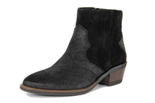 Carica l'immagine nel visualizzatore di Gallery, Stivaletto texano Donna in Pelle Nero