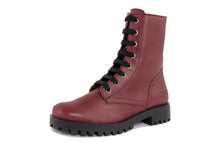 Carica l'immagine nel visualizzatore di Gallery, Anfibio Donna in Pelle Vinaccia