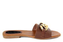 Carica l'immagine nel visualizzatore di Gallery, Sandali flat Donna colore Marrone