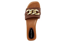 Carica l'immagine nel visualizzatore di Gallery, Sandali flat Donna colore Marrone