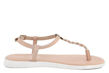 Carica l'immagine nel visualizzatore di Gallery, Sandali flat Donna In Pelle Rosa