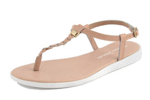 Carica l'immagine nel visualizzatore di Gallery, Sandali flat Donna In Pelle Rosa