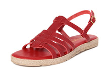 Carica l'immagine nel visualizzatore di Gallery, Sandali Donna colore Rosso