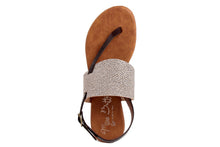Carica l'immagine nel visualizzatore di Gallery, Sandalo Donna flat in pelle Marrone taupe