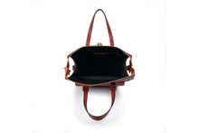 Carica l'immagine nel visualizzatore di Gallery, Borse Donna colore Rosso in pelle Made in Italy