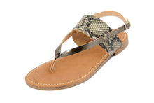 Carica l'immagine nel visualizzatore di Gallery, Sandali flat Donna in Sintetico Grigio