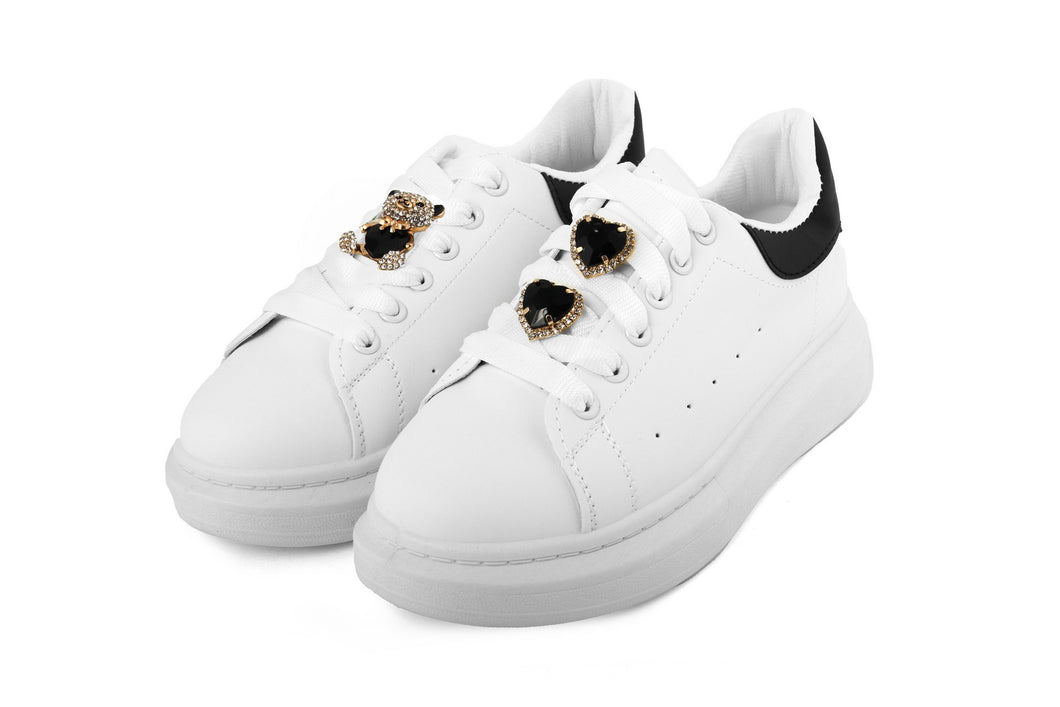 Sneakers Donna colore Bianco