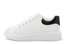 Carica l&#39;immagine nel visualizzatore di Gallery, Sneakers Donna colore Bianco/Nero
