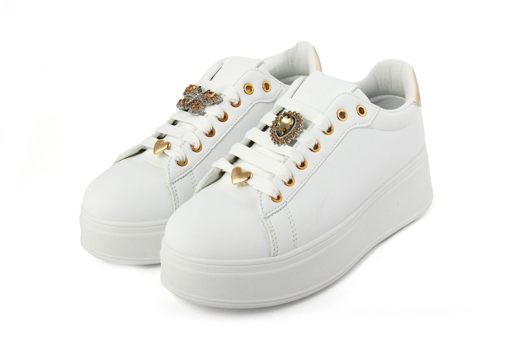 Sneakers Donna colore Bianco