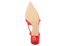 Carica l&#39;immagine nel visualizzatore di Gallery, Slingback Donna colore Rosso
