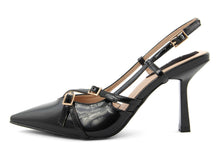 Carica l&#39;immagine nel visualizzatore di Gallery, Slingback Donna colore Nero
