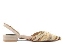 Carica l&#39;immagine nel visualizzatore di Gallery, Slingback Donna colore Beige
