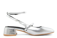Carica l&#39;immagine nel visualizzatore di Gallery, Slingback Donna colore Argentato
