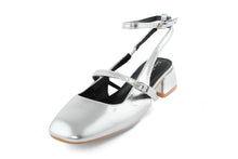 Carica l&#39;immagine nel visualizzatore di Gallery, Slingback Donna colore Argentato
