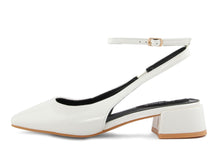 Carica l&#39;immagine nel visualizzatore di Gallery, Slingback Donna colore Bianco
