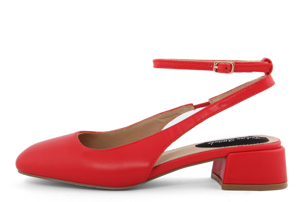 Slingback Donna colore Rosso