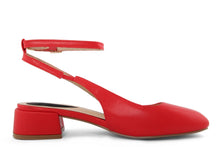 Carica l&#39;immagine nel visualizzatore di Gallery, Slingback Donna colore Rosso

