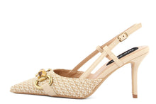 Carica l&#39;immagine nel visualizzatore di Gallery, Slingback Donna colore Beige

