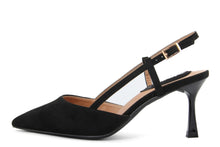 Carica l&#39;immagine nel visualizzatore di Gallery, Slingback Donna colore Nero
