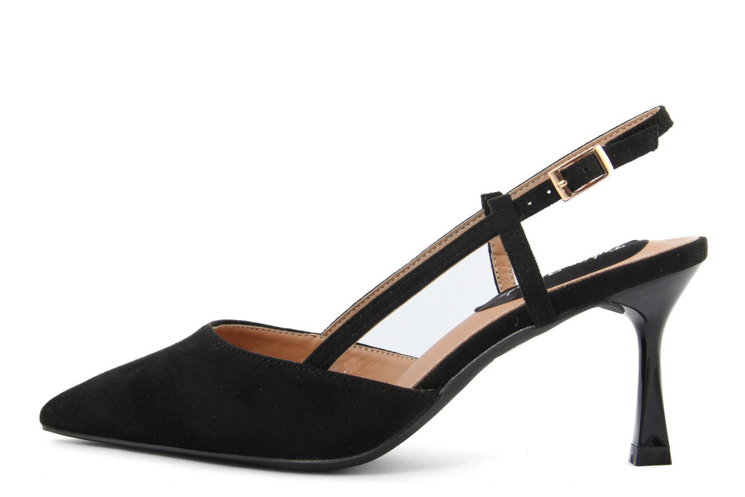 Slingback Donna colore Nero