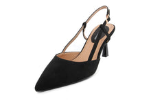 Carica l&#39;immagine nel visualizzatore di Gallery, Slingback Donna colore Nero
