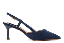 Carica l&#39;immagine nel visualizzatore di Gallery, Slingback Donna colore Blu
