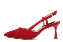 Carica l&#39;immagine nel visualizzatore di Gallery, Slingback Donna colore Rosso
