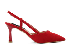 Carica l&#39;immagine nel visualizzatore di Gallery, Slingback Donna colore Rosso
